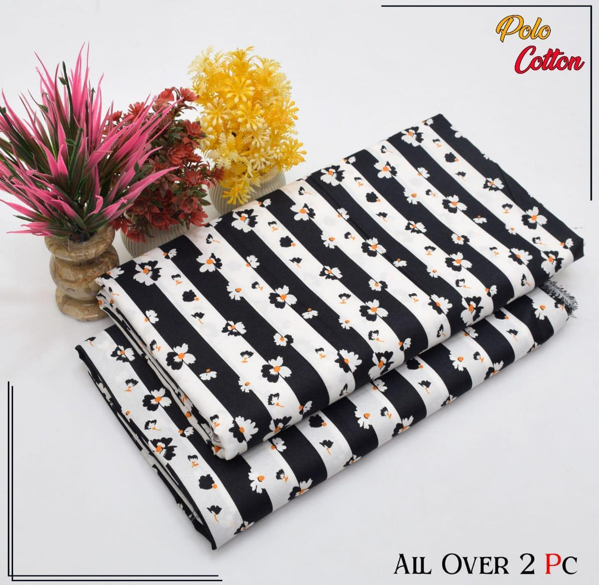 FLORAL PRINTS 2 Pcs Unstitched PF31
