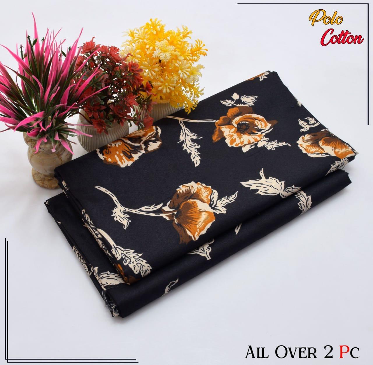 FLORAL PRINTS 2 Pcs Unstitched PF32