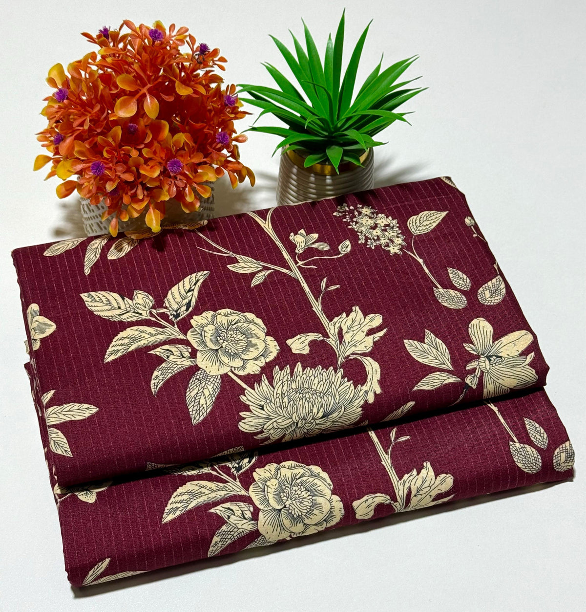 FLORAL PRINTS 2 Pcs Unstitched PF37