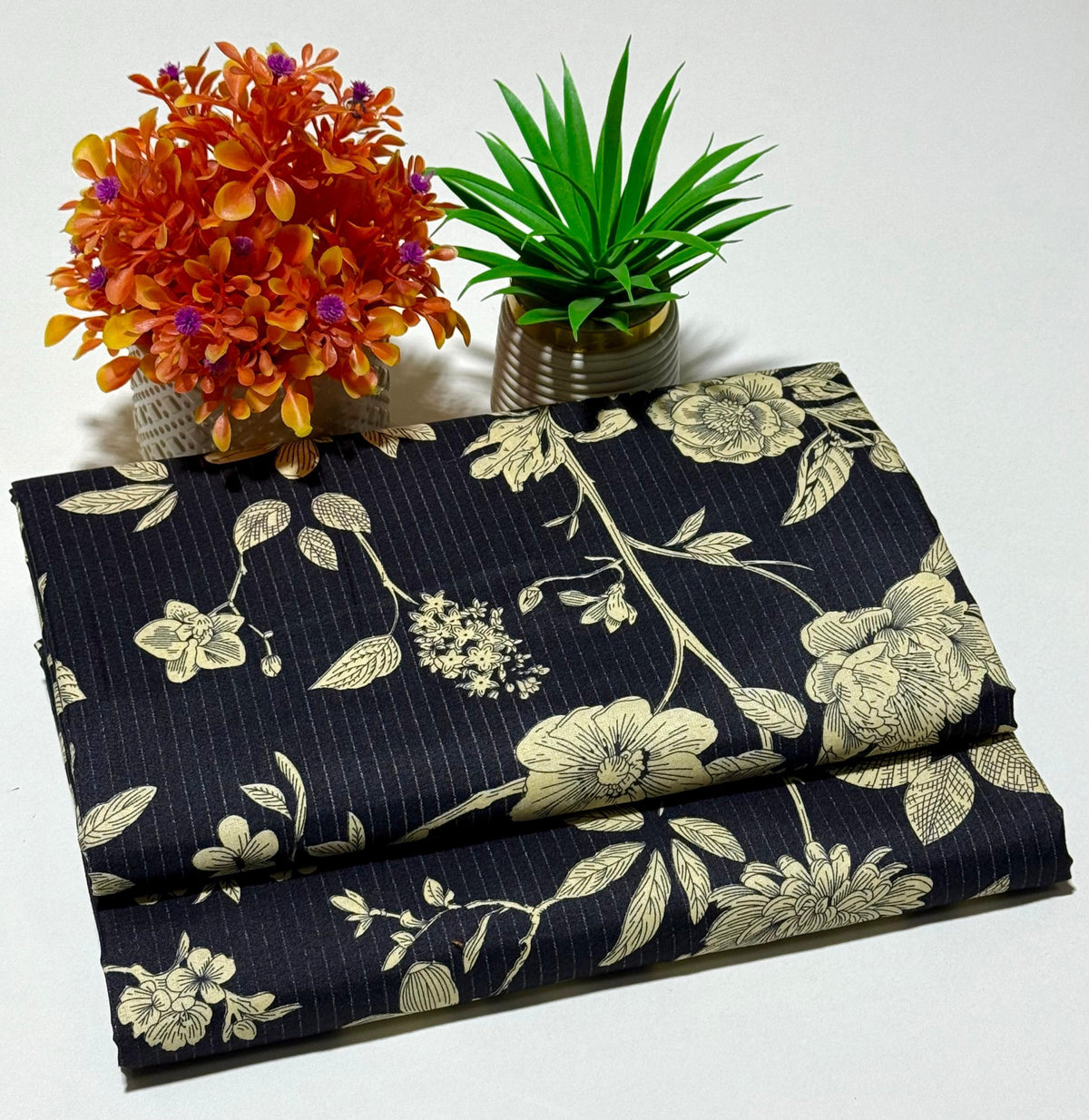 FLORAL PRINTS 2 Pcs Unstitched PF38