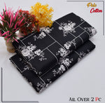 FLORAL PRINTS 2 Pcs Unstitched PF41