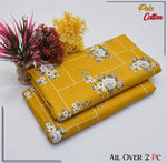 FLORAL PRINTS 2 Pcs Unstitched PF40