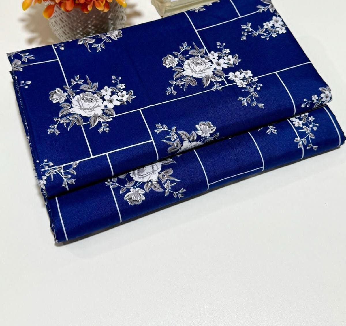 FLORAL PRINTS 2 Pcs Unstitched PF42