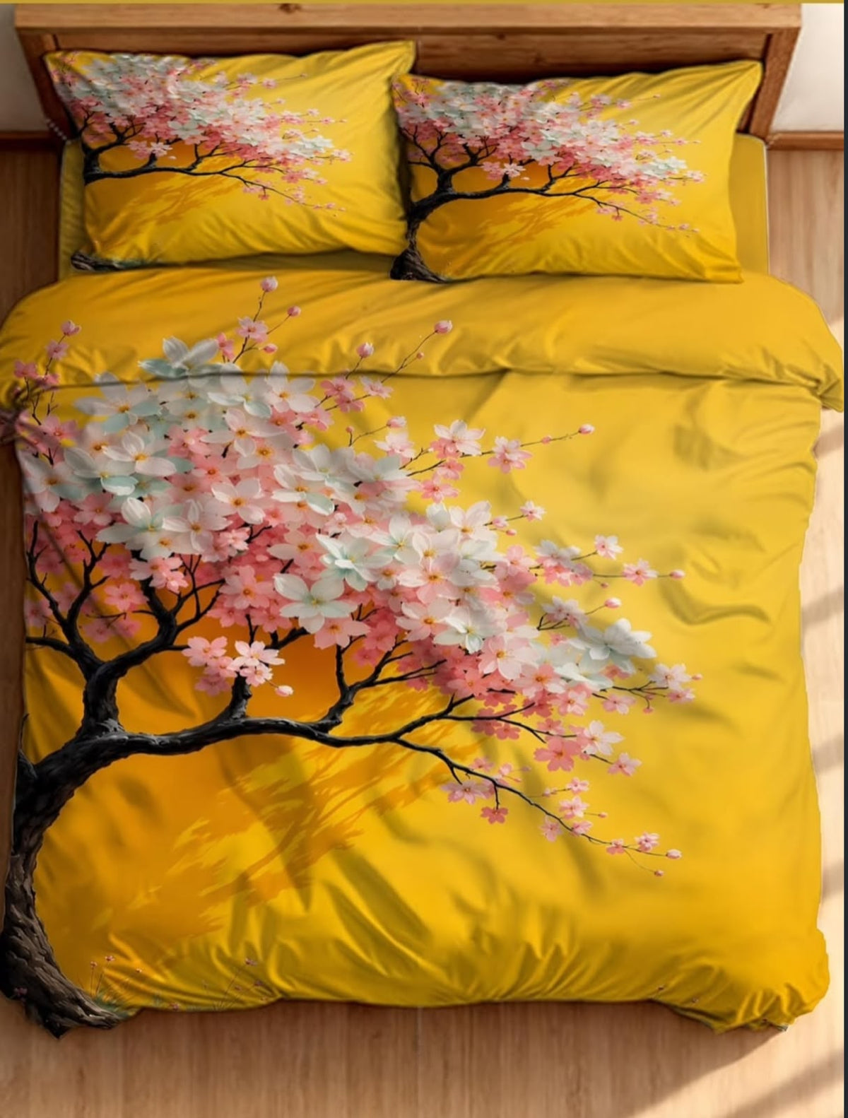 Premium Printed 5D Imported Bedsheet -NZ11