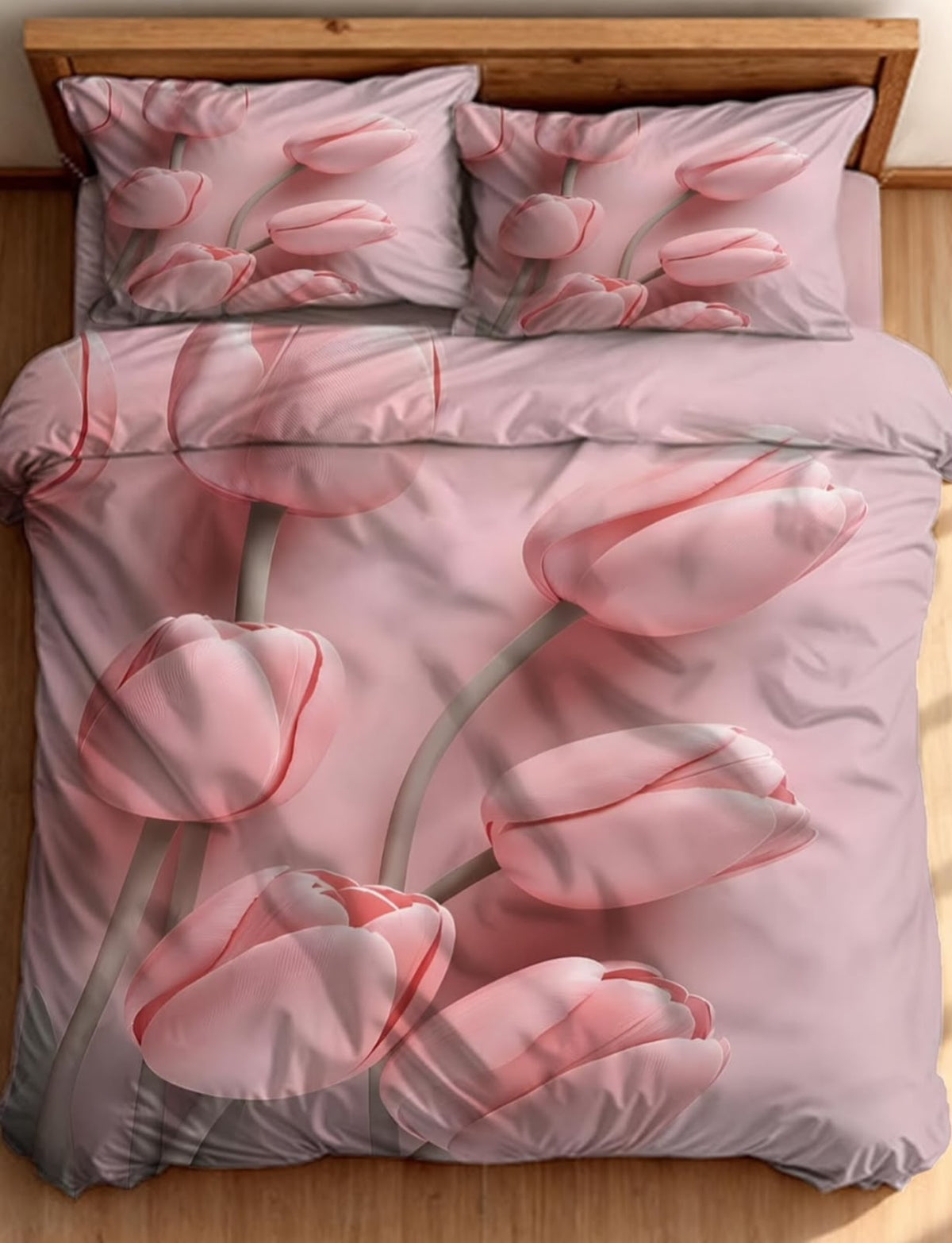 Premium Printed 5D Imported Bedsheet -NZ10
