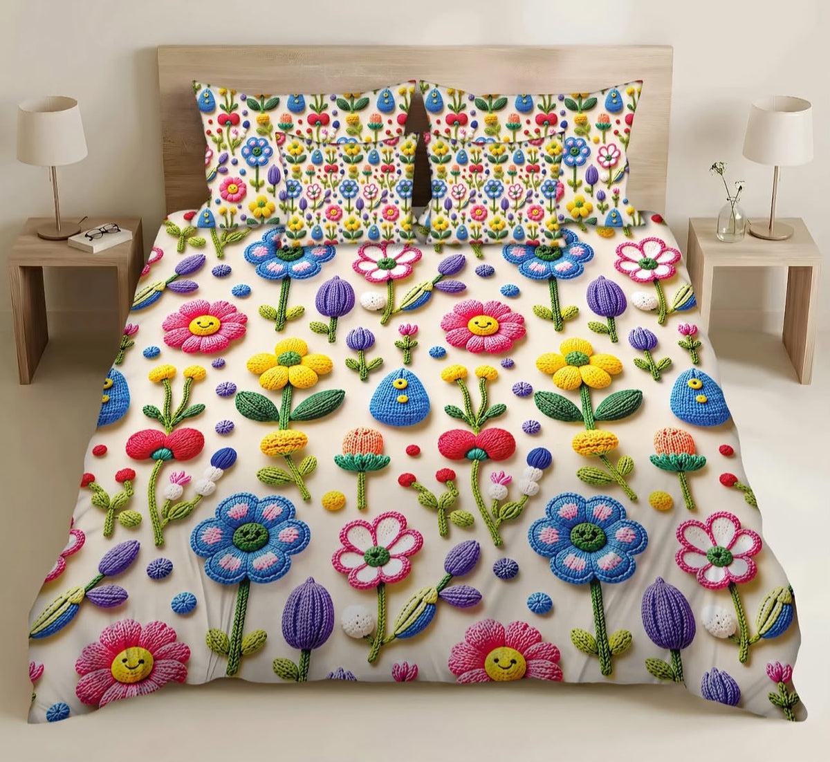 Premium Printed 5D Imported Bedsheet -NZ13