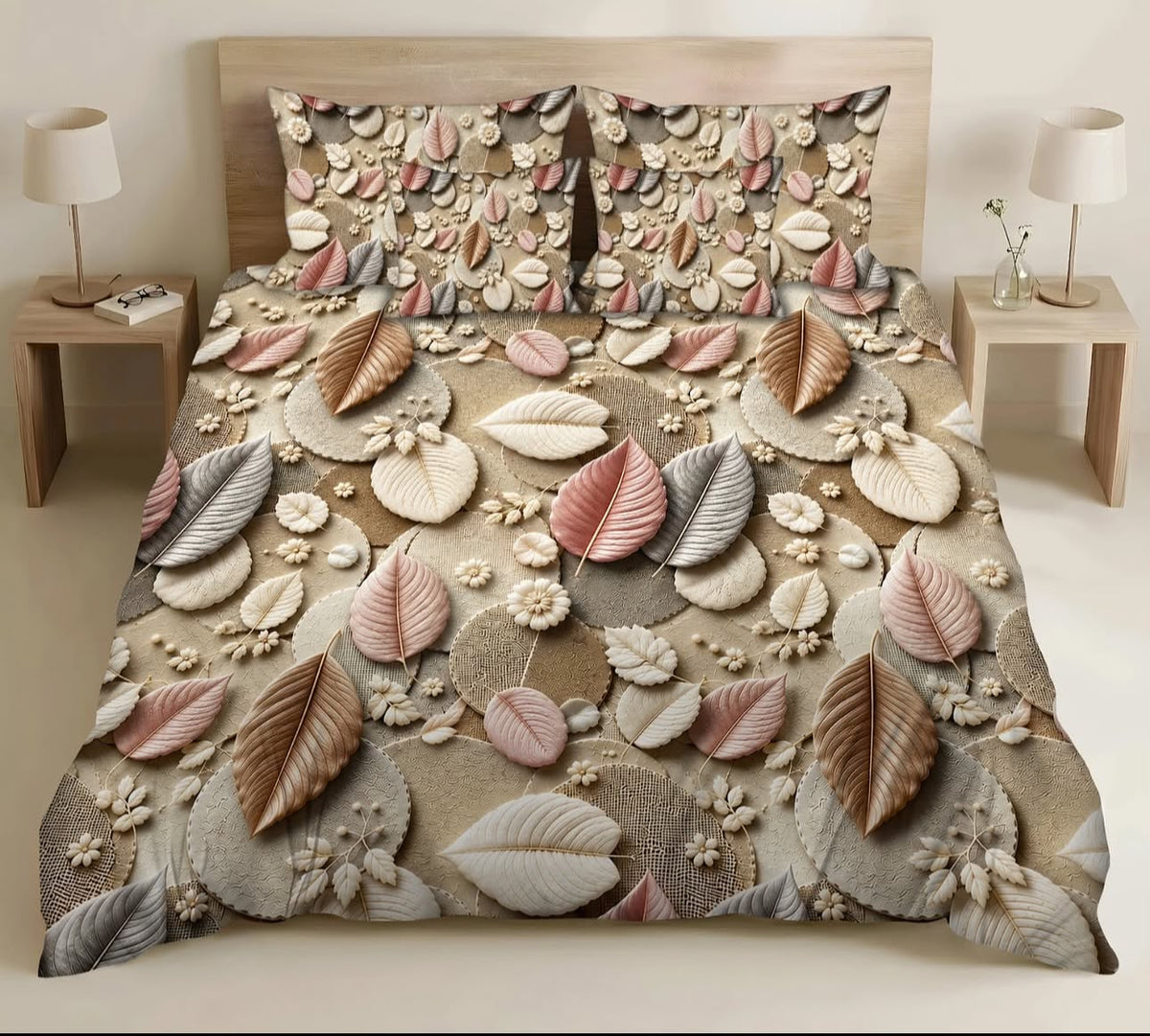 Premium Printed 5D Imported Bedsheet -NZ18