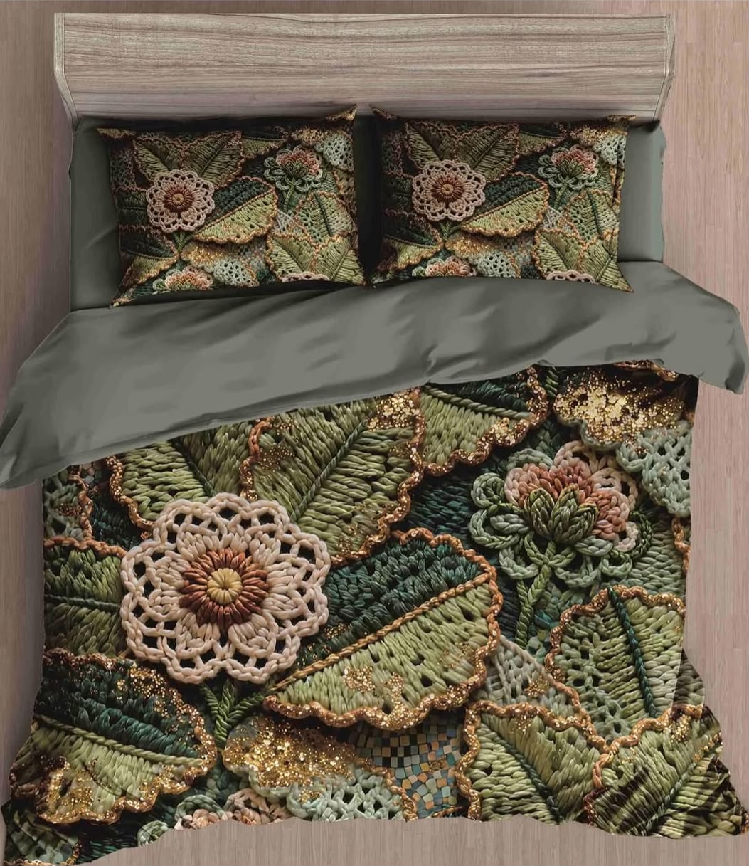 Premium Printed 5D Imported Bedsheet -NZ37